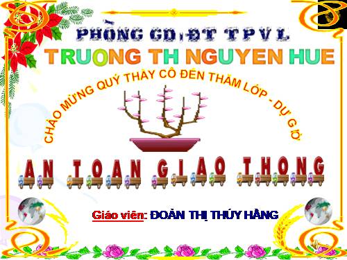 ATGT - BIỂN BÁO NGUY HIỂM - HẰNG