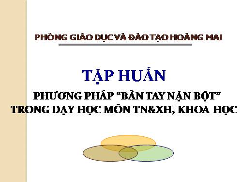 phuong phap ban tay nan bot