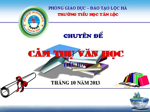 Cảm thụ văn học Tiểu học