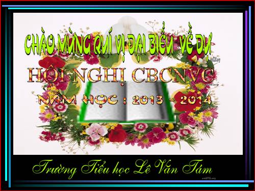 Hội nghị Cán bộ công chức 2013 -2014