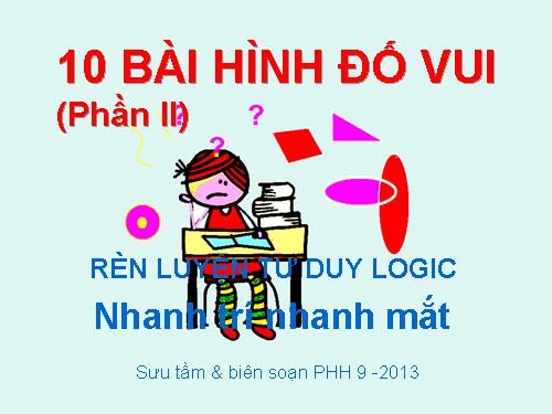 HÌNH ĐỐ VUI (II)