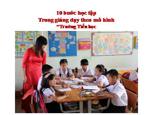 10 BƯỚC HỌC TẬP VNEN