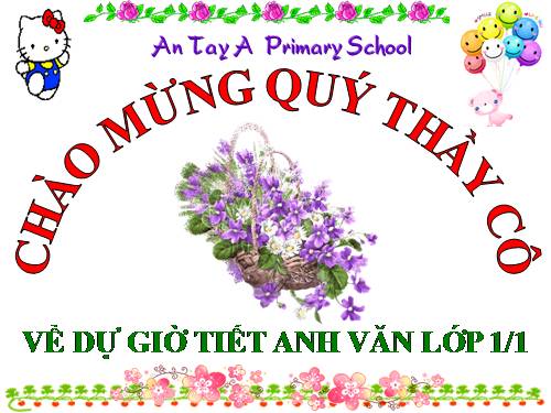 Thao giảng  hội đồng Tiny Talk 1 A