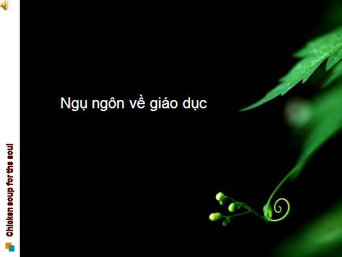 Ngụ ngôn về giáo dục