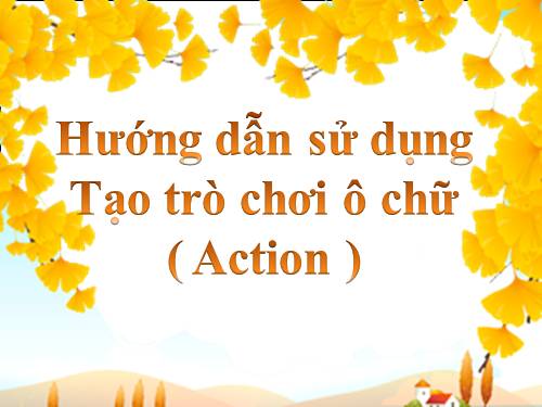 Hướng dẫn sử dụng kỹ thuật gán hoạt động cho đối tượng