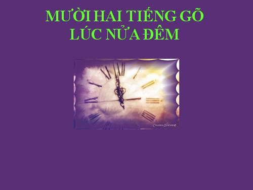 Mười hai tiếng gõ