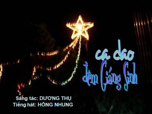 Ca dao đêm Giáng sinh