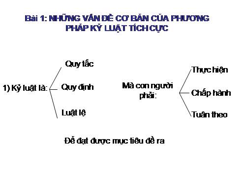 phương pháp kỷ luật tích cực