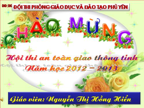 ATGT Bài 6: an toan khi đi tren các phuong tien giao thong cong cong