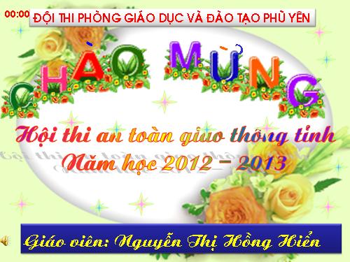 ATGT Bài 6: an toan khi đi tren các phuong tien giao thong cong cong
