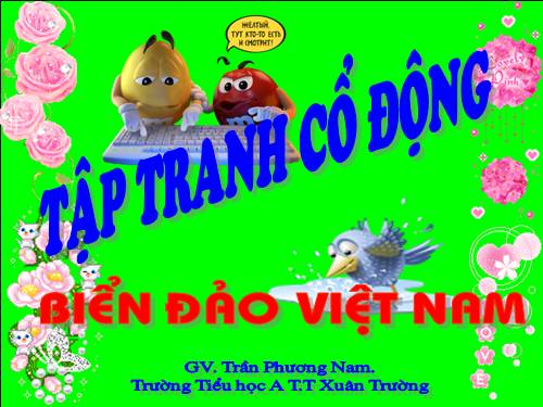 Tập tranh Cổ động về biển đảo