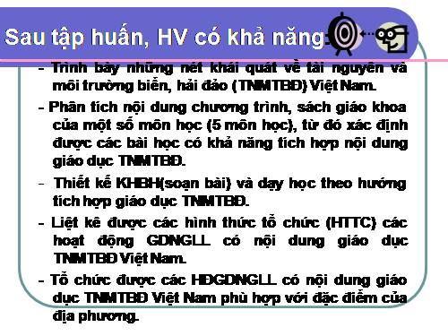 Tập huấn biển đảo