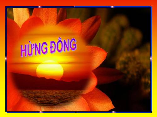 Hừng đông