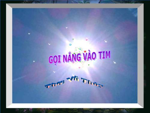 Gọi nắng và tim