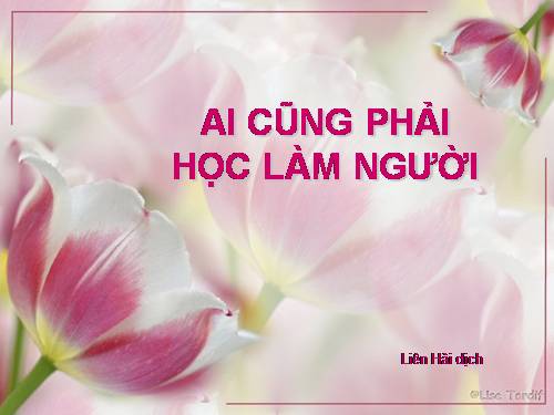 Học làm người