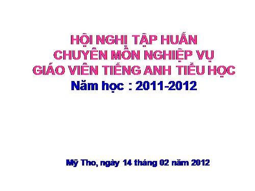 tap huan phuong phap giang day bo mon tieng anhletsgo cho tieu hoc