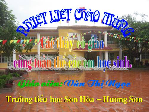 LUYEN TU&CAU LOP 4 - Y CHI, NGHI LUC