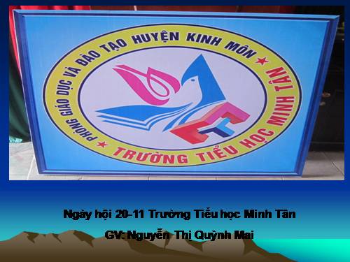 Tin về ngày 20-11 trường Minh tân