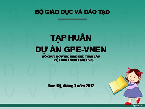 tài liệu tập huấn