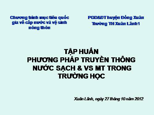 NUOC SACH VE SINH MOI TRUONG TRONG TRUONG HOC ( 9 )