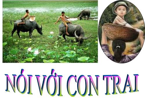 Nói với con trai