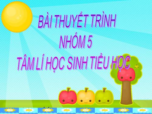 Tài liệu tập huấn Tâm lí học sinh tiểu học