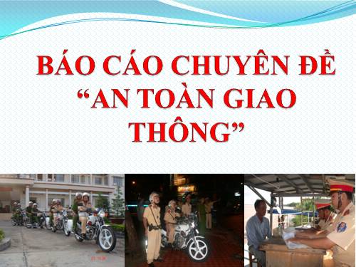 Tài liệu tập huấn ATGT