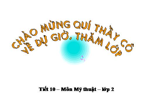 vẽ chan dung lop 2