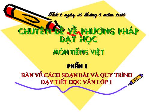 chuyen de tieng viet 1