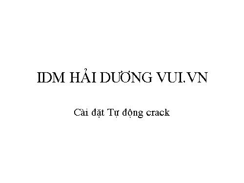 phần mềm IDM 6.09