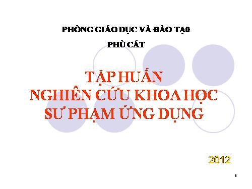 Tổng quan về NCKHSPƯD