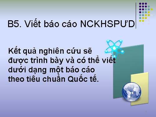 Báo cáo đề tài NCKHSPƯD