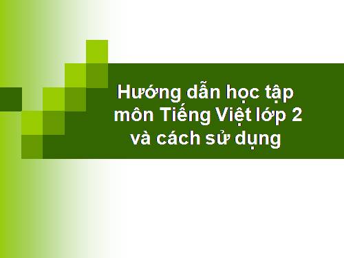 Tiếng việt VNEN