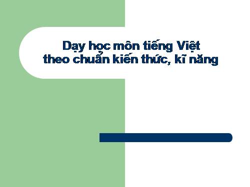 HD day hoc theo chuan KT-KN