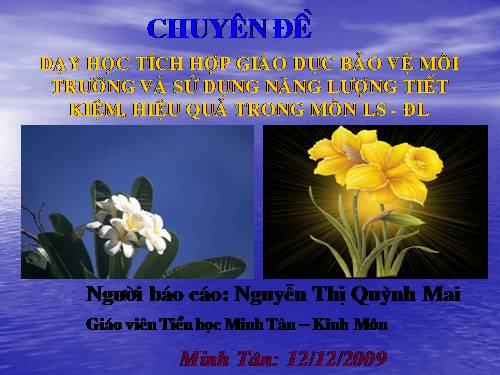 CD Lịch sử và địa lí- Q.Mai