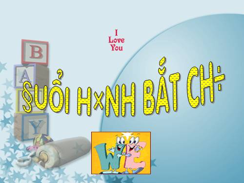 Trò chơi: Đuổi hình bắt chữ