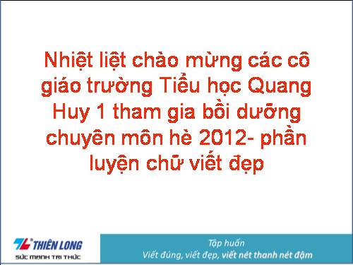 luyện viết chữ đẹp