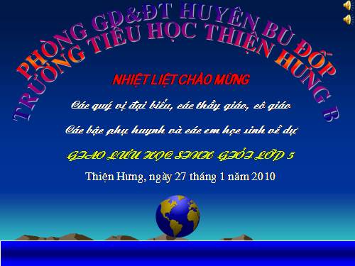 ĐÊ THI HS GIỎI LỚP 5