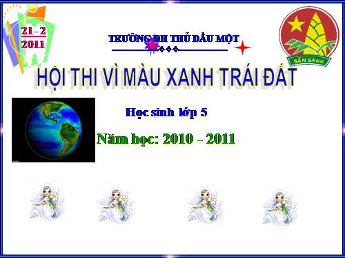 Hội thi Vì màu xanh Trái đất