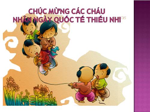 Đố vui cho bé nhân ngày 1.6