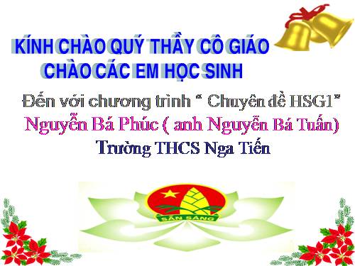 Chuyên đề HSG toán 1