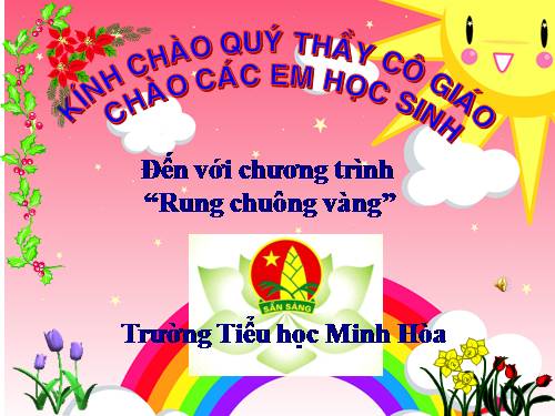 RUNG CHUÔNG VÀNG LỚP 5