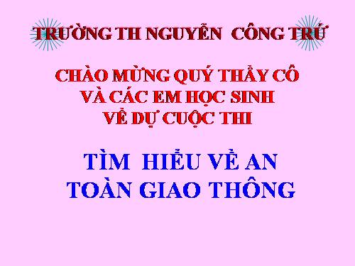 An toan giao thong