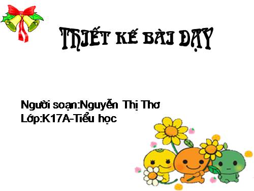 bài: bài toán về ít hơn