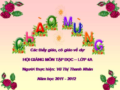 Tập đọc lớp 4