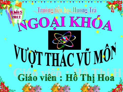 VƯỢT THAC VŨ MÔN k5