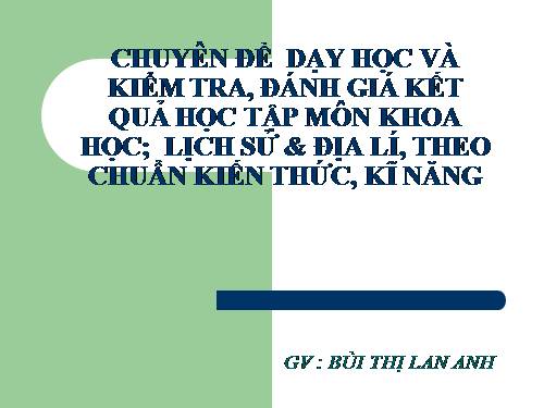 báo cáo chuyên đề môn toán