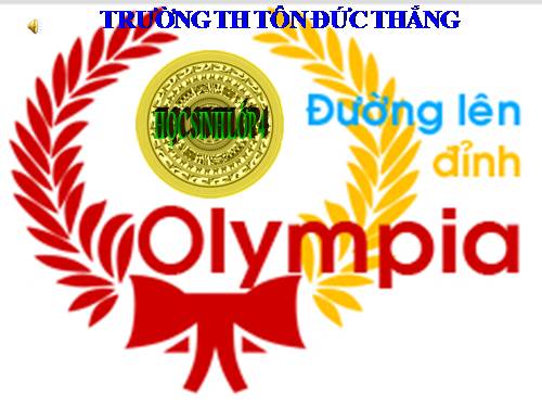 DUONG LEN DINH OLYMPIA LOP 4 - 5 NĂM HỌC 2011-2012