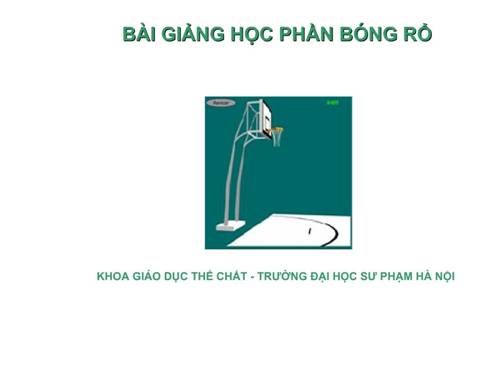 Bài 5: Luật thi đấu và ký hiệu của trọng tài