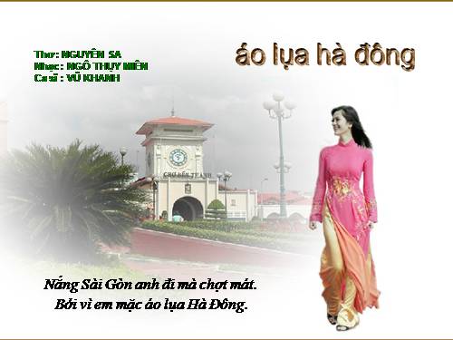 AO LUA HA DONG